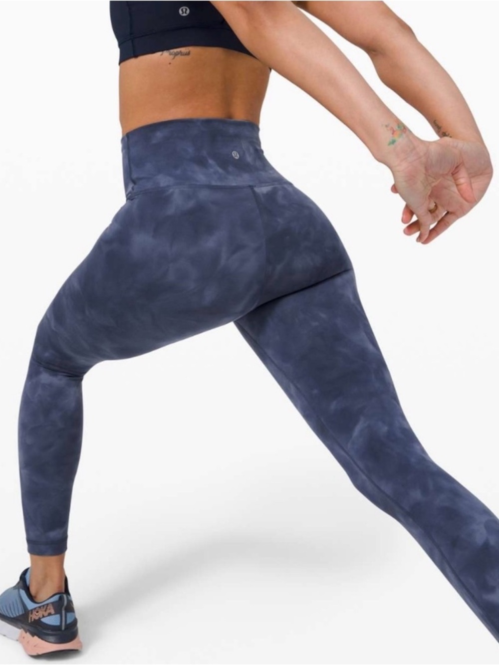 Lululemon Wunder Train Diamond Dye sz 6